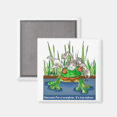 Frosch und Skorpion Magnet (Vorderseite/Rückseite)