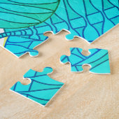 Frosch und Teich Puzzle (Seite)