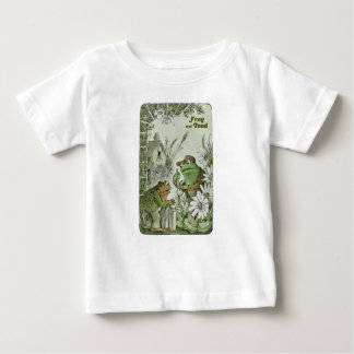 Frosch und Toad im Garten Baby T-shirt