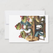 Frosch und Toad: Wir sollten aufhören zu essen... Einladung (Vorderseite)