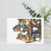 Frosch und Toad: Wir sollten aufhören zu essen... Einladung (Stehend Vorderseite)