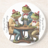 Frosch und Toad: Wir sollten aufhören zu essen... Getränkeuntersetzer (Vorne)