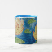 Frosch und Wasserlilien Tasse (Zentrum)