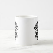 Frosch-Ureinwohner-Entwurf Kaffeetasse (Mittel)