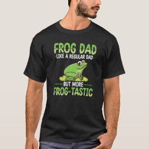Frosch-Vater-Jagd-Design Kröte Gigger Froschfänger T-Shirt