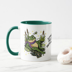 Frosch-Vertrauter: Schlüpfrig, Feucht & Amphibi-ös Tasse