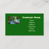 Frosch-Visitenkarte Visitenkarte (Rückseite)