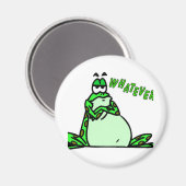 Frosch, was auch immer magnet (Vorderseite/Rückseite)