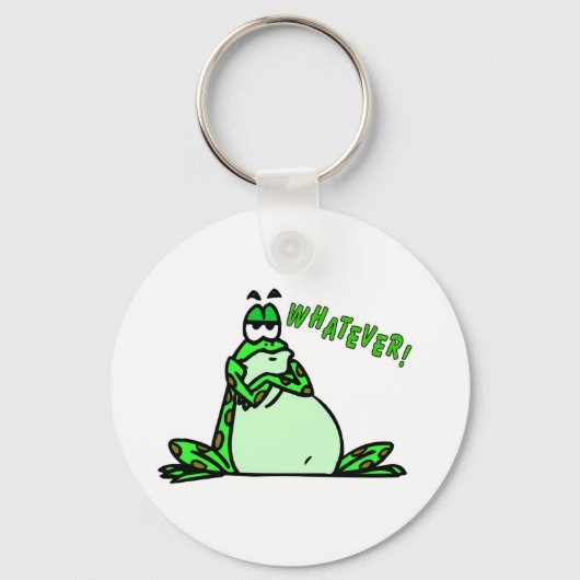 Frosch, was auch immer schlüsselanhänger (Vorderseite)