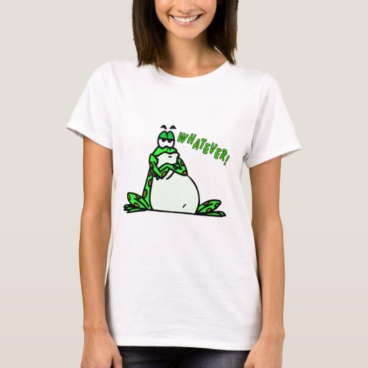 Frosch was auch immer T-Shirt (Vorderseite)