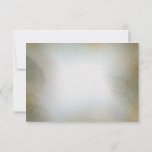 Frosch Wedding RSVP Karte (Rückseite)