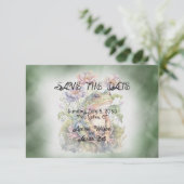 Frosch Wedding Save The Date (Stehend Vorderseite)