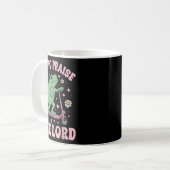 Frosch weg Lob Herrn Kunstwerk Kaffeetasse (Vorderseite Links)