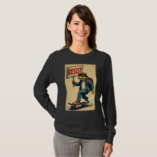 Frosch wehrt euch Portland Frosch Protest - Portla T-Shirt