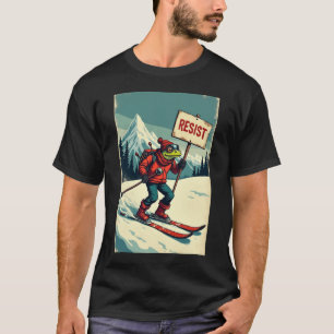 Frosch wehrt sich Portland Frosch Protest - Portla T-Shirt