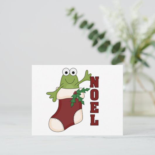 Frosch Weihnachten Holiday Shirts und Geschenke (Stehend Vorderseite)