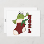 Frosch Weihnachten Holiday Shirts und Geschenke (Vorne/Hinten)