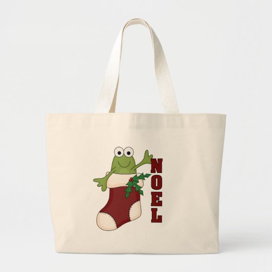 Frosch Weihnachten Holiday Shirts und Geschenke Jumbo Stoffbeutel (Vorne)