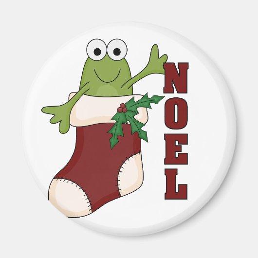 Frosch Weihnachten Holiday Shirts und Geschenke Magnet (Vorne)