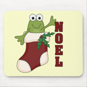 Frosch Weihnachten Holiday Shirts und Geschenke Mousepad