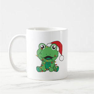 Frosch Weihnachts-Wintertiere Weihnachtsfrösche Kaffeetasse