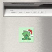 Frosch Weihnachts-Wintertiere Weihnachtsfrösche Magnet (In Situ (Geschirrspüler))