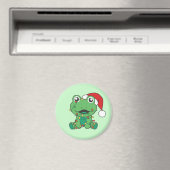 Frosch Weihnachts-Wintertiere Weihnachtsfrösche Magnet (In Situ (Geschirrspüler))