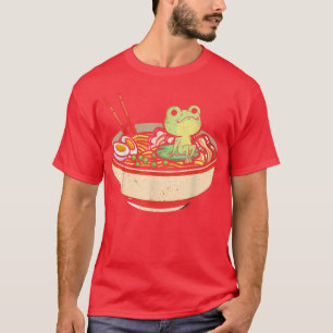Frosch Whisperer Ramen Eater Froggy Toad Kaulquapp T-Shirt