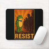 Frosch widersteht Rtland Frosch Protest - Rtland F Mousepad (Mit Mouse)