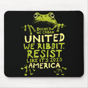 Frosch widersteht süß lustig  mousepad