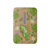 Frosch-Willkommen zu unserem Auflage-tropischen Badematte (Vorderseite Vertikal)