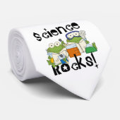 Frosch-Wissenschafts-Felsen Krawatte (Gerollt)