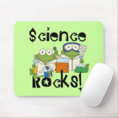 Frosch-Wissenschafts-Felsen Mousepad (Mit Mouse)