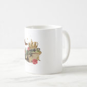 Frosch-Wortspiel Kaffeetasse (VorderseiteRechts)