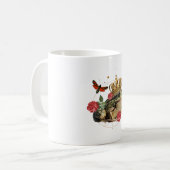 Frosch-Wortspiel Kaffeetasse (Vorderseite Links)