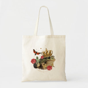 Frosch-Wortspiel Tragetasche