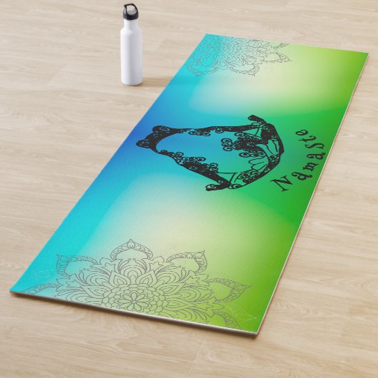 Frosch-Yoga-Matte Namaste Yogamatte (Beispiel)