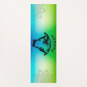 Frosch-Yoga-Matte Namaste Yogamatte (Vorderseite)