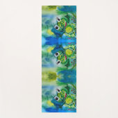 Frosch Yogamatte (Vorderseite)