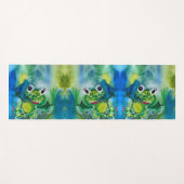 Frosch Yogamatte (Vorderseite (Horizontal))