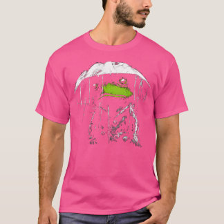 Frosch Zeichnend tierischer Art Frosch T-Shirt