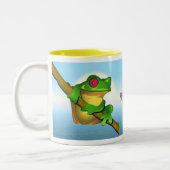 Frosch Zweifarbige Tasse (Links)