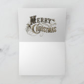 Froschangriff Feiertagskarte (Innenseite)