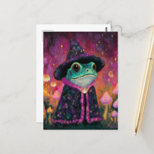 Froschassistent Postkarte