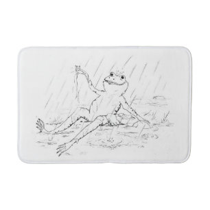 Froschbad Badematte
