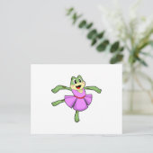 Froschballett-Tanz Postkarte (Stehend Vorderseite)