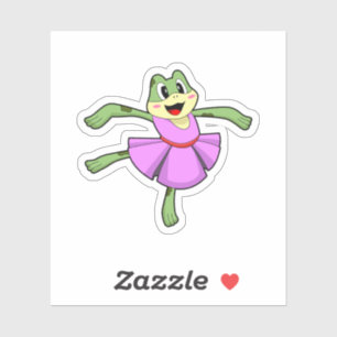 Froschballtanz Aufkleber