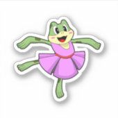 Froschballtanz Aufkleber (Vorderseite)