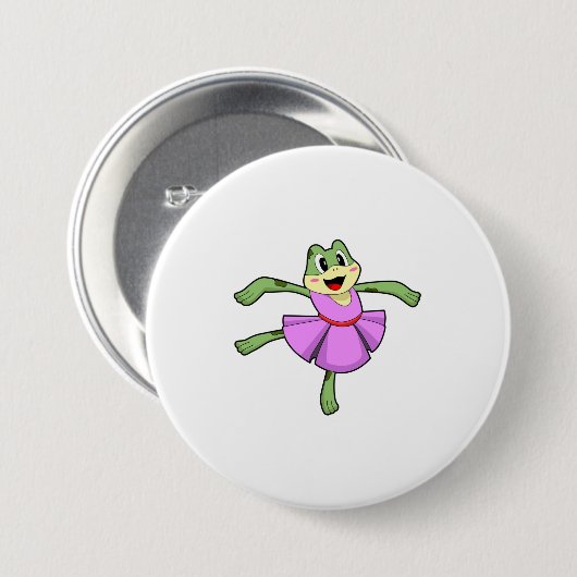 Froschballtanz Button (Vorne & Hinten)