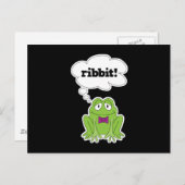 Froschbänder Postkarte (Vorne/Hinten)